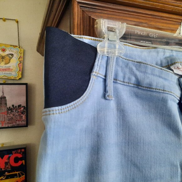Isabel Maternity by Ingrid & Isabel™ Under Belly Skinny Maternity Jeans - Sz 12 - Picture 6 of 16